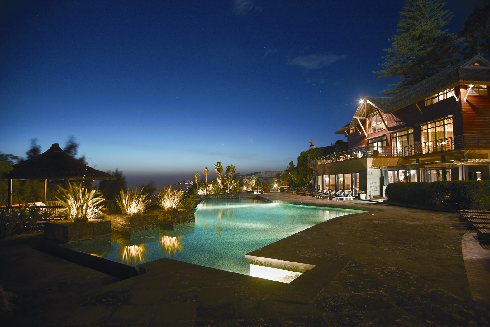 Choupana Hills no sólo ofrece las maravillas de un spa sino también todas las comodidades de un hotel 5 estrellas (clickear para agrandar imagen). Foto: Choupana Spa